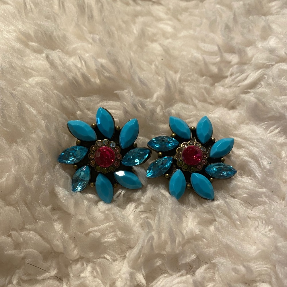 Statement Stud Earrings - image 2